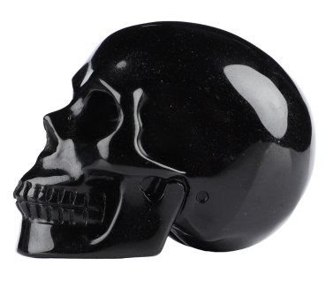 Skull Black Obsidian